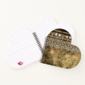 Vintage Spitze Notizblock (Innenseite)