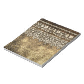 Vintage Spitze Notizblock (Rotiert)