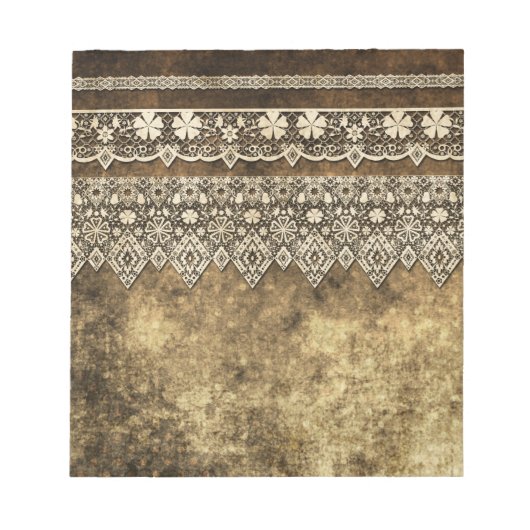 Vintage Spitze Notizblock (Vorderseite)