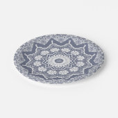 Vintage Spitze Pappteller (Schrägansicht)