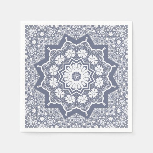 Vintage Spitze Serviette (Vorderseite)