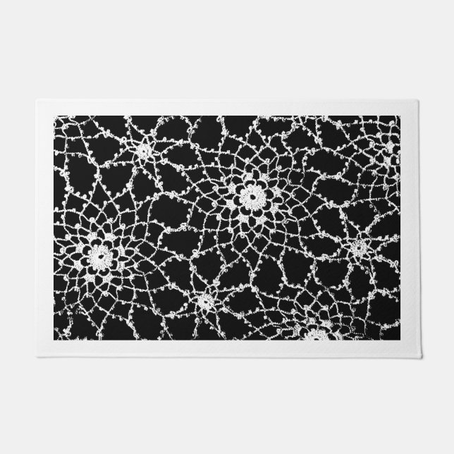 Vintage Spitze Tor Mat Fußmatte (Vorderseite)