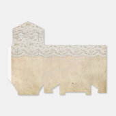 Vintage Spitzen Rustikale Romantik Gastgeschenk Ho Geschenkschachtel (Ungefaltet)