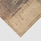 Vintage Spitzen und Fotografien Seidenpapier (Ausschnitt)