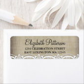 Vintage Spitzen- und Linenverkleidung Rustikale El (Insitu)