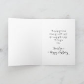 Vintage Spitzengestaltung mit Foto Karte (Innenseite)