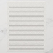 Vintage Spitzenlederlehre Leder Notenzettel 10 Sta (Rückseite)