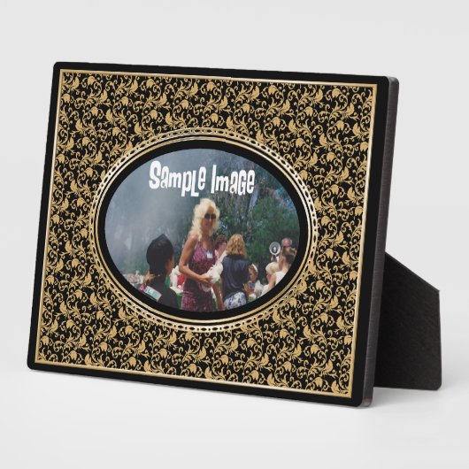 Vintage Spitzentechnik Fotoplatte (Seite)