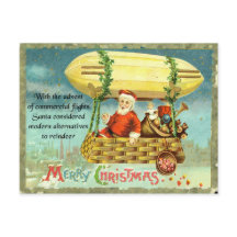 Vintage-Spoof-Weihnachten-lustiger-Santa-Rentier