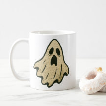 Vintage Spook Mok – Perfect voor Halloween Koffie 