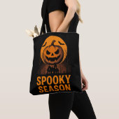 Vintage SPOOKSAISON Jack-O'-Lantern Halloween Tasche (Von Nahem)