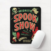 Vintage Spookshow Mausunterlage Mousepad (Mit Mouse)