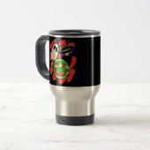 Vintage Spooky Summerween Wassermelone - Spooky Su Reisebecher (Vorderseite Links)