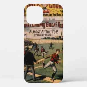 Vintage-Sport-Baseball-Titelblatt des Three Chums  Case-Mate iPhone Hülle
