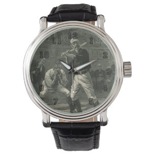 Vintage-Sport, Baseballspieler von Thulstrup Armbanduhr