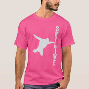 Vintage-Sport Fallschirmspringen Fallschirmspring T-Shirt