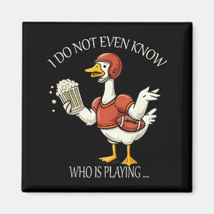 Vintage-Sport-Meme-Zitat faules Fan-Spiel Humor Magnet