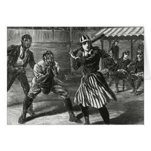 Vintage-Sport, viktorianische Frauen-Baseballteams