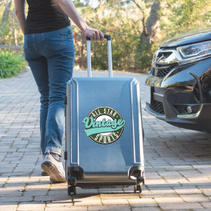 Vintage Sportarten Aufkleber