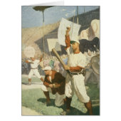 Vintage Sportarten, Baseballspieler (Vorne)