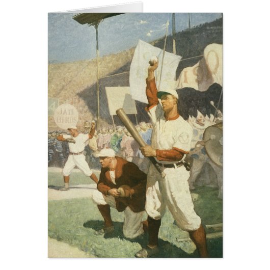 Vintage Sportarten, Baseballspieler (Vorne)