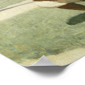 Vintage Sportarten, Baseballspieler Poster (Ecke)