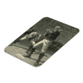 Vintage Sportarten, Baseballspieler von Thulstrup Magnet (Linke Seite)