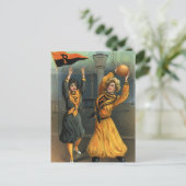 Vintage Sportarten, Frauenbasketballmannschaft bei Postkarte (Stehend Vorderseite)