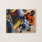 Vintage Sportarten, Fußballspieler Puzzle (Horizontal)