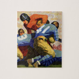 Vintage Sportarten, Fußballspieler Puzzle