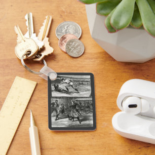 Vintage Sportarten, Viktorianische Baseballteams f Schlüsselanhänger