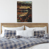 Vintage Sportfans im Baseballstadion Leinwanddruck (Insitu (Schlafzimmer))