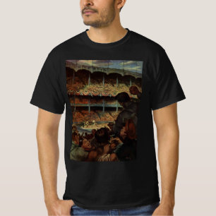 Vintage Sportfans im Baseballstadion T-Shirt