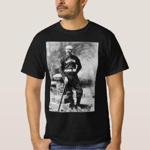 Vintage-Sportfoto, Boston-Baseballspieler T-Shirt