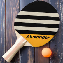 Vintage Sportmuschel Buzz Streifen mit Namen