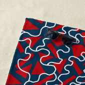 Vintage Sportwagen Strandtuch (Beispiel)