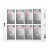 Vintage Spot Farbe Rosa Rose Hochzeit (Vorne)