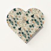 Vintage Spring Flowers and Butterflies Notizblock (Rückseite)