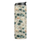 Vintage Spring Flowers and Butterflies Thermosbecher (Nach links gedreht)