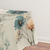 Vintage Spring Flowers and Butterflies Tischdecke (Beispiel)