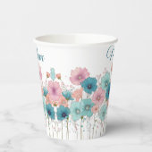 Vintage Spring Flowers for Mom Pappbecher (Links)