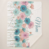 Vintage Spring Flowers for Mom Sherpadecke (Vorderseite)