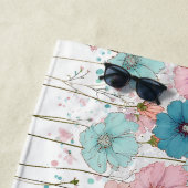 Vintage Spring Flowers for Mom Strandtuch (Beispiel)