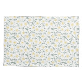 Vintage Spring Modern Farmhouse Daisy Pattern Kissenbezug (Rückseite)