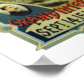 Vintage Springfield Bicycle Club Werbung Poster (Ecke)