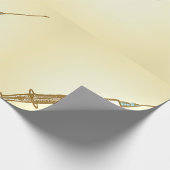 Vintage Spritze Medizinische Gesundheitspflege Ske Geschenkpapier