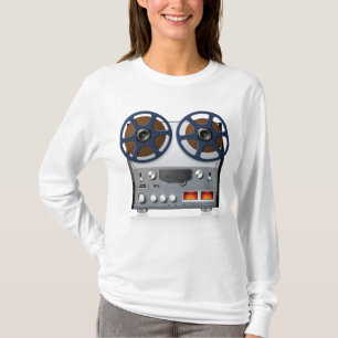 Vintage-Spulentonbandgerät für Audiophile T-Shirt