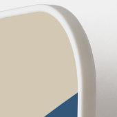 Vintage Squadron durch Streifen mit Namen Pickleball Schläger (Linke Seite)