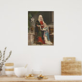 Vintage St. Anne und Jungfrau Mary Katholic Poster (Küche)