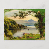 Vintage St. Paddy's Beim Käsermeister im Tessin Postkarte (Vorderseite)